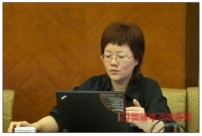 雷火·竞技电竞网站互联政府网站评测研究中心副主任、首席规划师郑爱军女士
