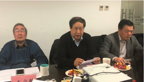 专家从左至右：王安耕、汪玉凯、周德铭