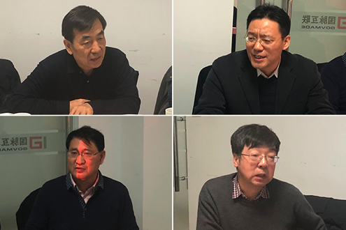 专家：兰惠（左上）、单志广（右上）、穆勇（左下）、唐建平（右下）